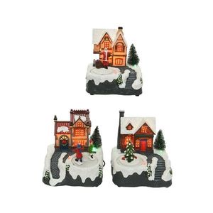 Decoratiune - LED Xmas Houses- Christmas Villages - mai multe modele | Kaemingk imagine