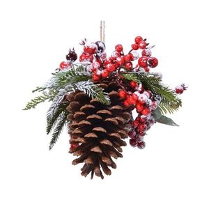 Decoratiune - Deco Pinechanger Frost Berrie 25 cm | Kaemingk imagine