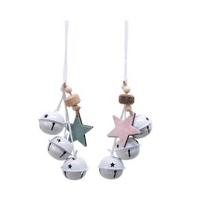 Decoratiune - Iron Bell Bundle with Star - mai multe culori | Kaemingk imagine