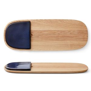 Platou pentru servire - Serving Board 51 x 19 cm Dark Blue | Bitz imagine