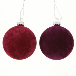 Glob - Christmas Velvet Sphere - doua culori | Boltze imagine