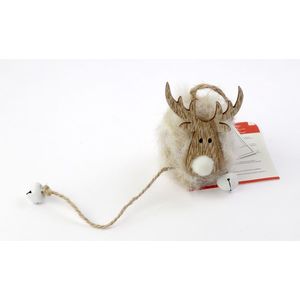 Decoratiune Craciun - Reindeer Plywood Beige | Boltze imagine