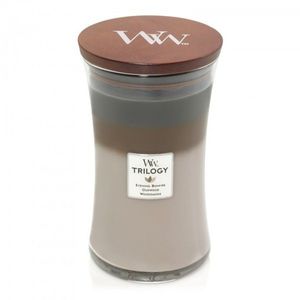 Lumanare parfumata - Trilogy Large Jar - Cozy Cabin | WoodWick imagine