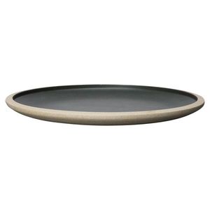Farfurie - Fumiko plate, beige/black, 25.6cm | ByOn imagine
