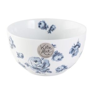 Bol - Vintage Indigo Floral Cereal Bowl | Katie Alice imagine