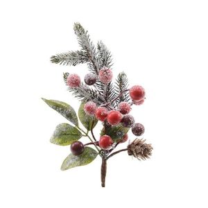 Decoratiune - Pick Berries Snow | Kaemingk imagine