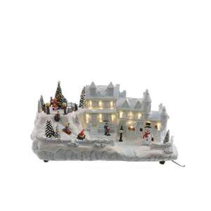 Decoratiune Craciun - Christmas Village, LED - warm white | Kaemingk imagine