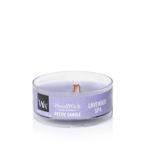 Lumanare parfumata - Petite - Lavender Spa | WoodWick imagine