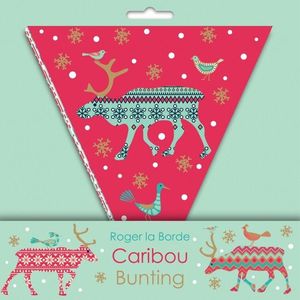 Decoratiune Craciun - Caribou Christmas Bunting | Roger la Borde imagine