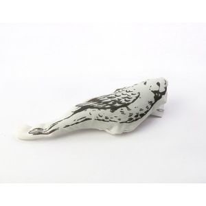 Decoratiune Craciun - Fabric Bird on String, 4x13cm | Drescher imagine
