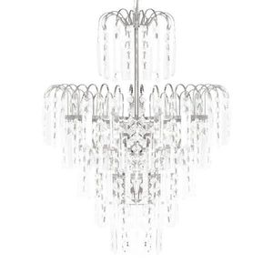 Aplica Perete Cristale pentru sufragerie, dinning, dormitor, Crystal Lux Silver S1 imagine