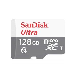 Card de memorie MicroSD SanDisk, Memorie 128 GB, 100 MB / S, Standard UHS-I imagine
