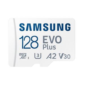 Card de memorie MicroSDXC Samsung Evo Plus cu Adaptor SD, Memorie 128 GB imagine