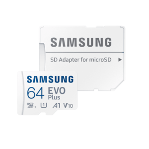 Card de memorie MicroSD Samsung Evo Plus cu Adaptor SD, Memorie 64 GB, Interfata UHS-I imagine