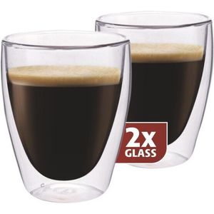 Set de pahare termo Maxxo „Coffee" 2 piese, 235 ml imagine
