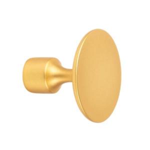 Buton pentru mobila Floid, finisaj auriu periat, D: 34, 8 mm - Viefe imagine