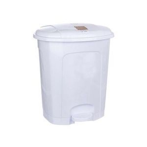 Orion Coș de gunoi cu pedală 5, 5 l, alb imagine