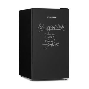 Klarstein Miro, frigider, partea din față se poate scrie, 91 l, F, compartiment pentru legume, negru imagine