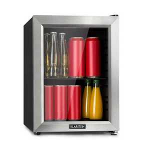 Klarstein Harlem, frigider pentru băuturi, F, grătar metalic, ușă de sticlă imagine