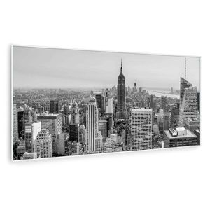 Klarstein Wonderwall Air Art Smart, radiator cu infraroșu, New York City, 120 x 60 cm, 700 W imagine