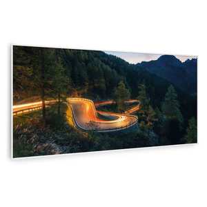 Klarstein Wonderwall Air Art Smart, încălzitor cu infraroșu, drum de munte, 120 x 60 cm, 700 W imagine
