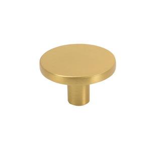 Buton pentru mobilier Como Big, auriu periat, D 41 mm - Viefe imagine