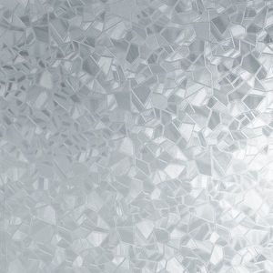 Autocolant d-c-Fix Splinter, efect geam sablat, model geometric, transparent, 45cmx2m imagine