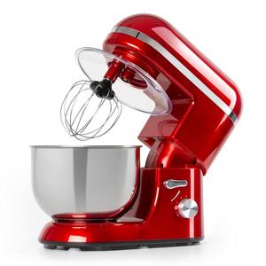 Klarstein Bella Elegance, robot de bucătărie, 2000 W, 1, 7 HP, 6 nivele, 5 litri, roșu imagine