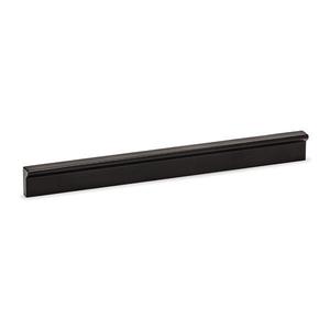 Maner pentru mobilier Angle, finisaj negru mat, L: 900 mm - Viefe imagine