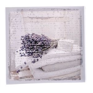 Tablou pe pânză Lavender blanket, 28 x 28 cm imagine