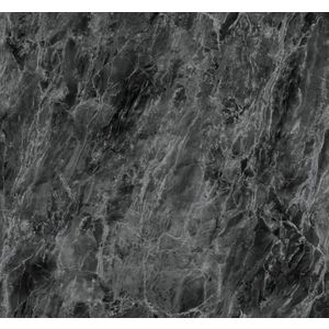 Autocolant d-c-fix imitatie marmura Romeo cu insertii argintii, negru, 67.5cmx2m imagine