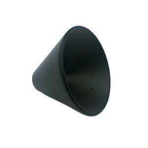 Buton pentru mobila Conic Zamak, finisaj negru mat, D 29.4 mm imagine