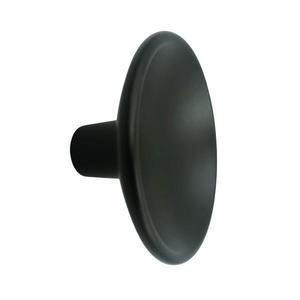 Buton pentru mobila Disc Zamak, finisaj negru mat, D 50 mm imagine