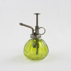 Pulverizator din sticlă, verde, 15 cm imagine