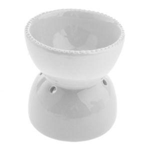 Aroma-lampă ceramică Formia gri, 10, 8 x 11, 5x 10, 8 cm imagine