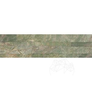 Panel 3D Marmura Flexibila SKIN - Rain Forest Green 60 x 15 cm (cu 3M pe spate) imagine