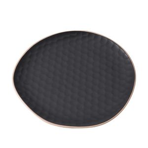 Farfurie Shape din ceramica neagra 27 cm imagine