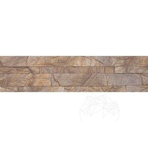 Panel 3D Marmura Flexibila SKIN - Rain Forest Brown 60 x 15 cm (cu 3M pe spate) imagine