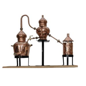 Cazan Premium pentru Cognac, Alambic Charental 10 Litri, Distilare Continua imagine