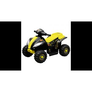 ATV electric copii galben si negru imagine