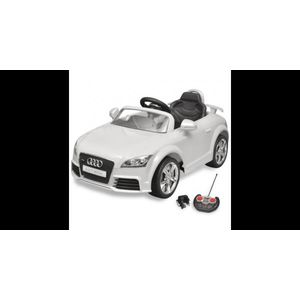 Masina Audi TT RS pentru copii cu telecomanda, alb imagine