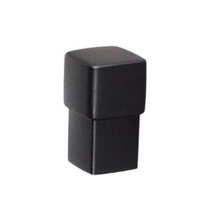 Buton pentru mobila Boxx, finisaj negru mat, 15x25 mm imagine
