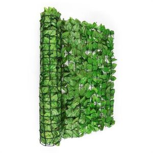 Blumfeldt Fency Bright Leaf, verde deschis, fag, gard - protecție împotriva vântului 300 x 100 cm imagine