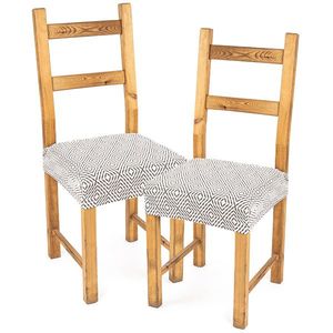 Husă șezut scaun 4Home ComfortPlus Geometry, 40 - 50 cm, set 2 buc. imagine