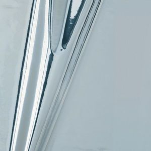 Autocolant uni d-c-Fix, argintiu, efect oglinda, lucios, 45cmx15m imagine