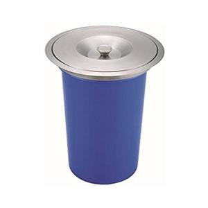 Cos pentru reciclare Maxdeco - 8 litri cu capac de inox incastrabil in blat - Maxdeco imagine
