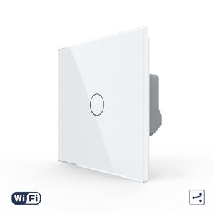 Intrerupator Simplu Cap / Cruce Wi-Fi cu Touch LIVOLO – Serie Noua imagine