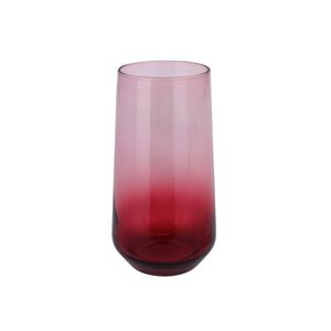 Pahar pentru cocktail Passion din sticla rosu 15 cm imagine