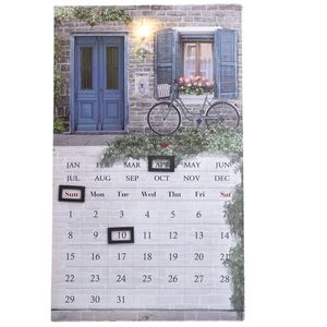 Calendar de perete Stradă colorată, 30 x 50 cm imagine