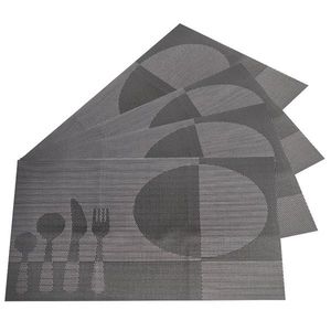 Suport farfurie Food gri închis, 30 x 45 cm, set 4 buc. imagine